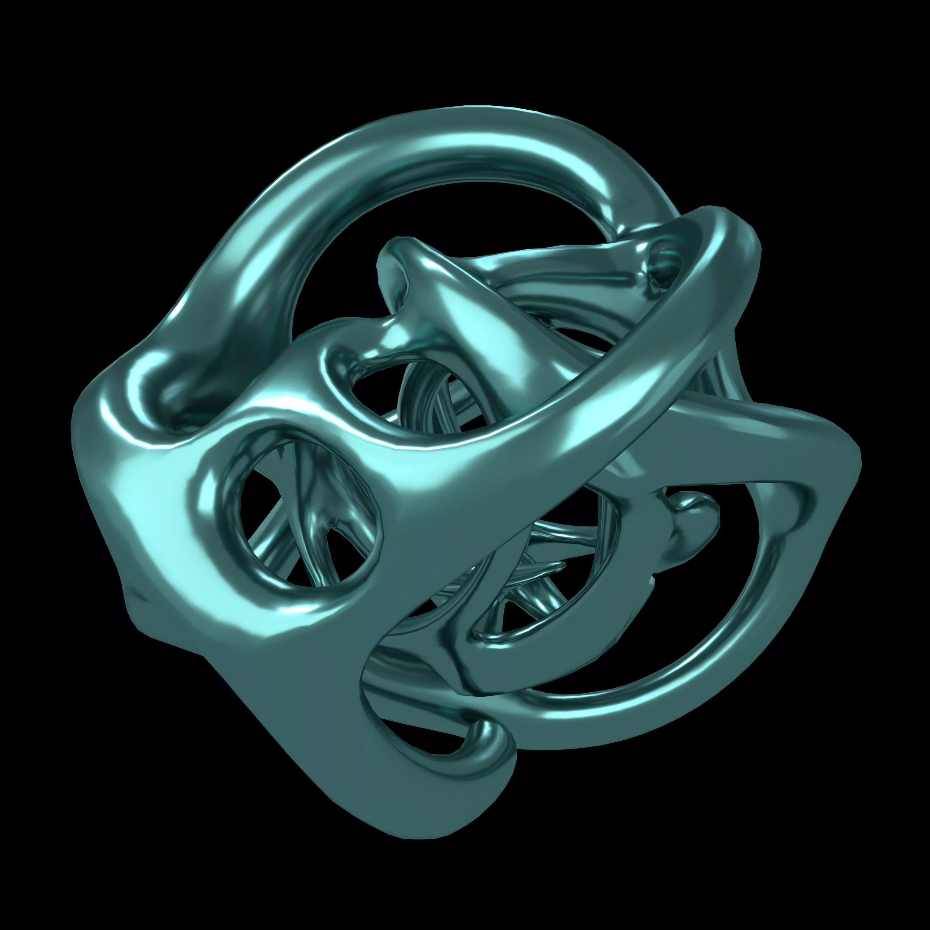 Abstract Shape v40 006 Low-poly 3D model