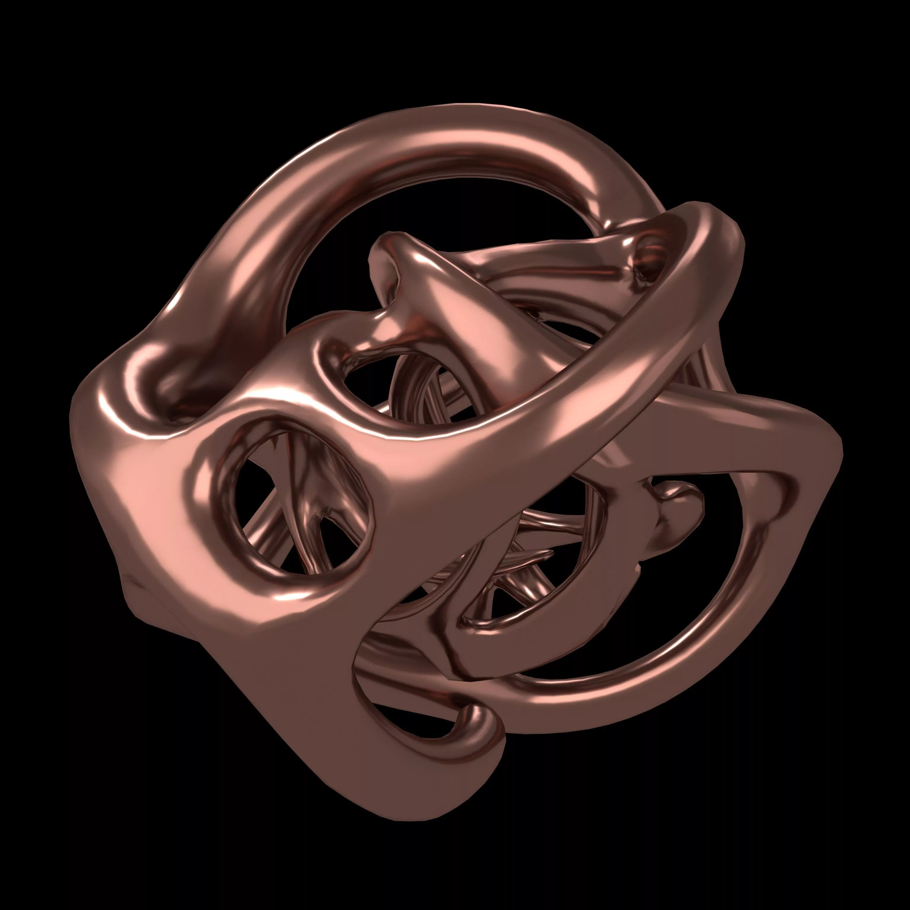 Abstract Shape v40 008 Low-poly 3D model