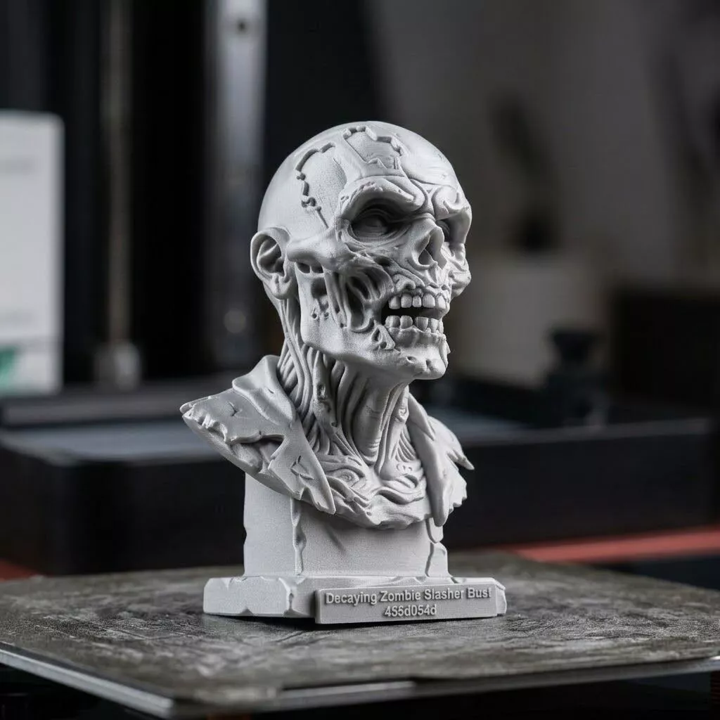 Decaying Zombie Sculpture 3D print model