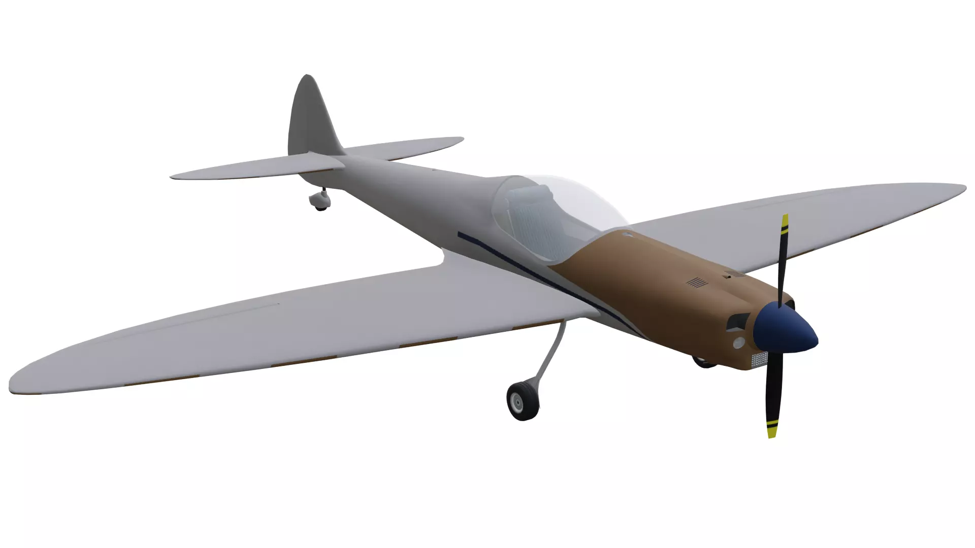 Silence Twister Low-poly 3D model