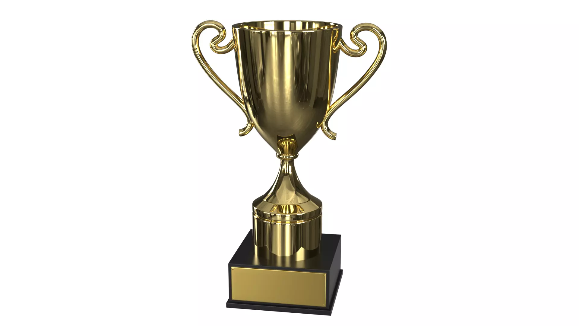 Cups Trophy PBR Low-poly 3D model