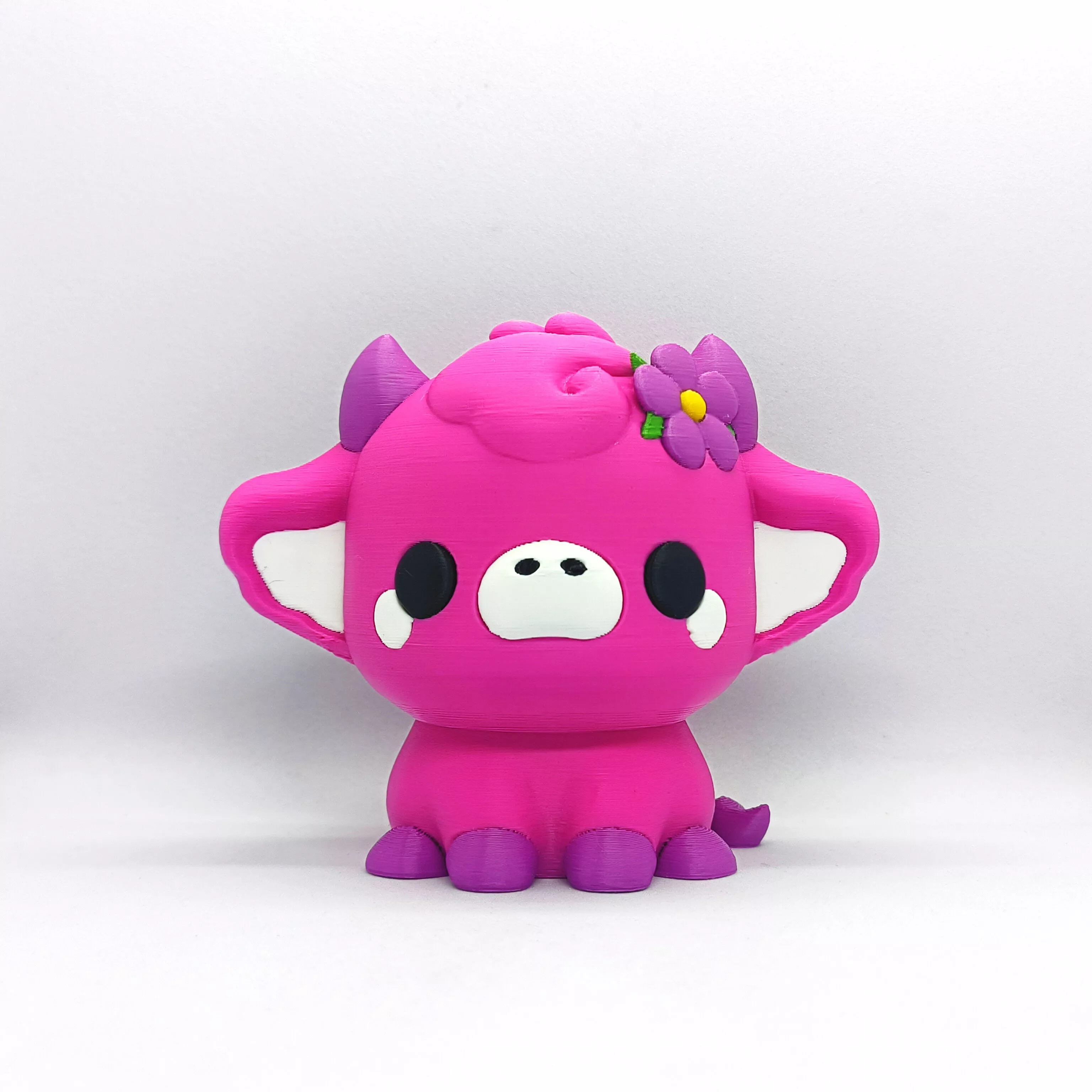 Kawaii Cow - Violet 3D print model