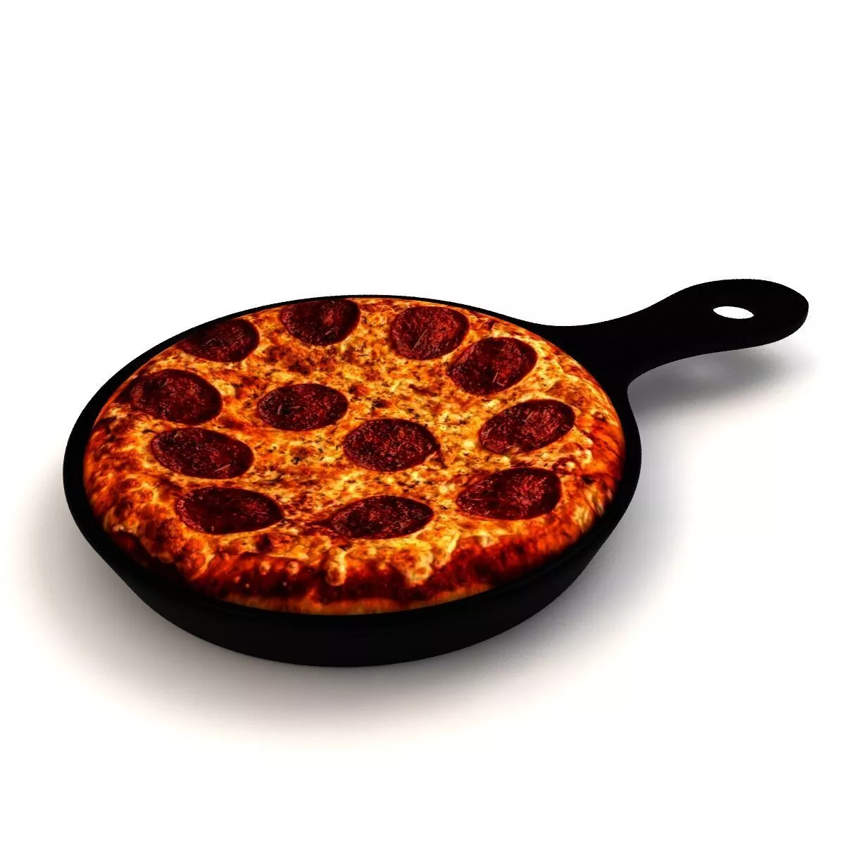 Brooklyn Style Pizza 3D model