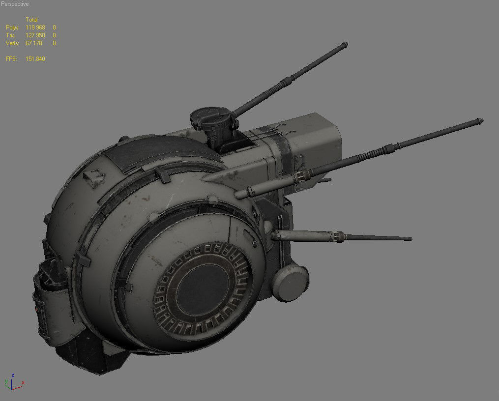 UP Drone V001-002 3D model_16