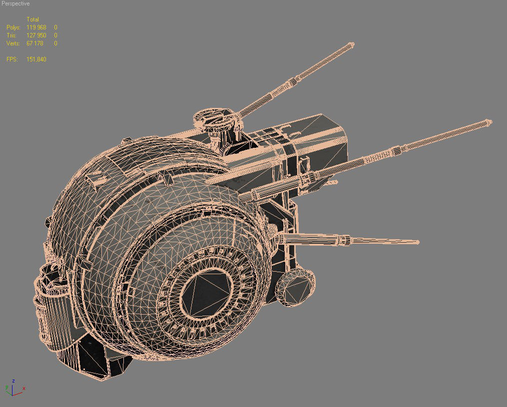 UP Drone V001-002 3D model_15