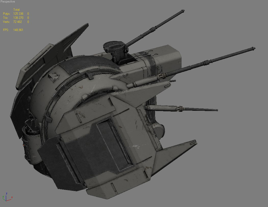 UP Drone V001-002 3D model_14