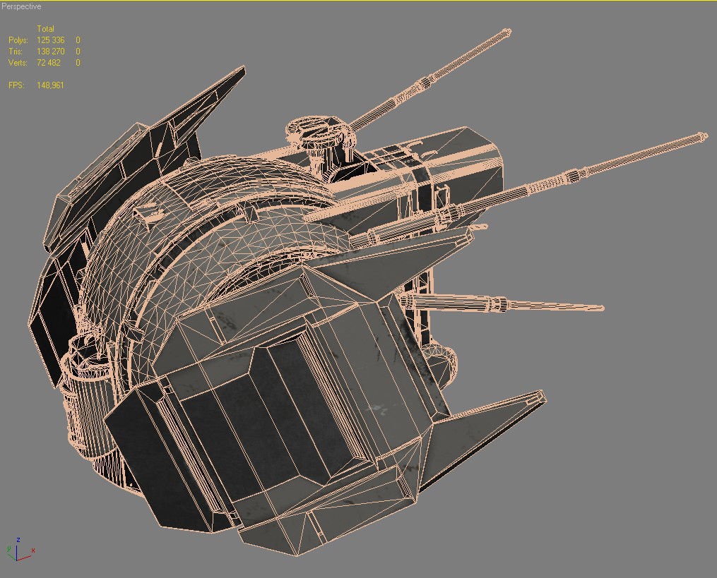 UP Drone V001-002 3D model_13