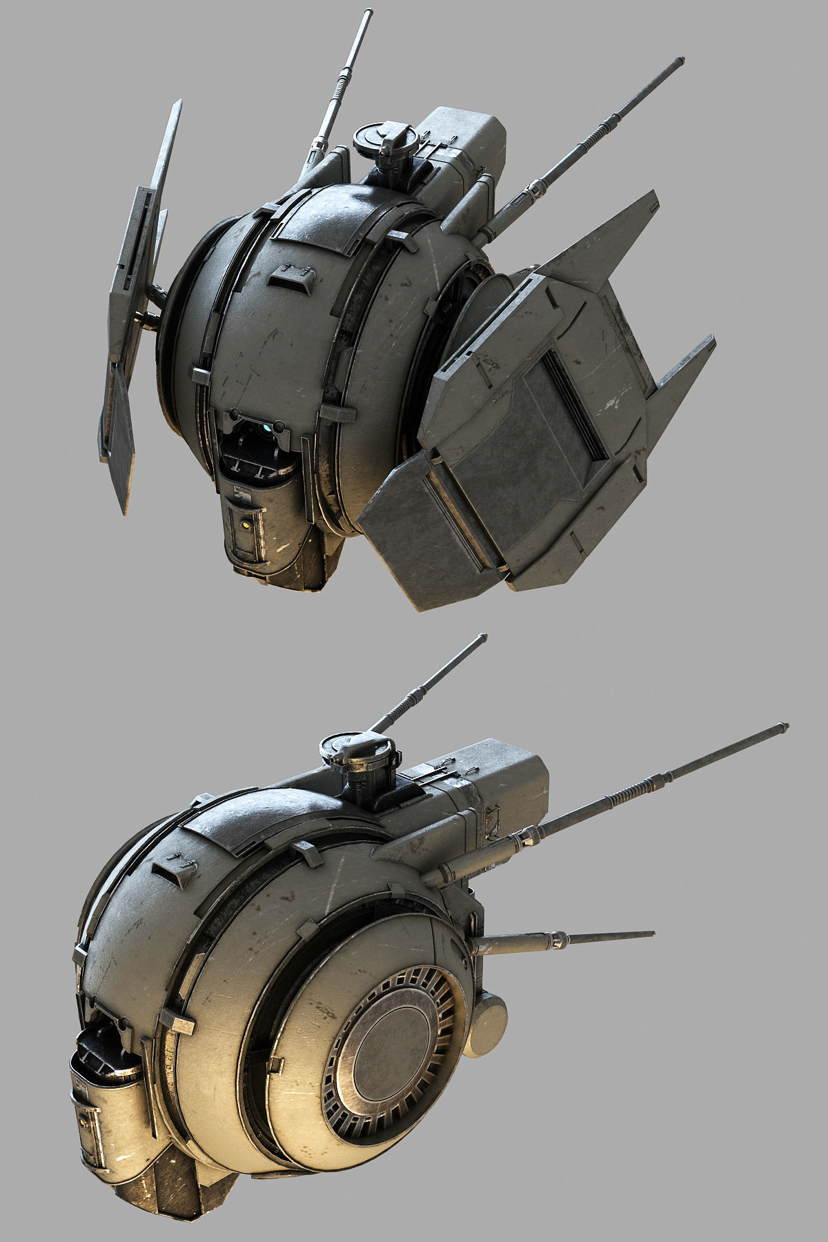 UP Drone V001-002 3D model_1