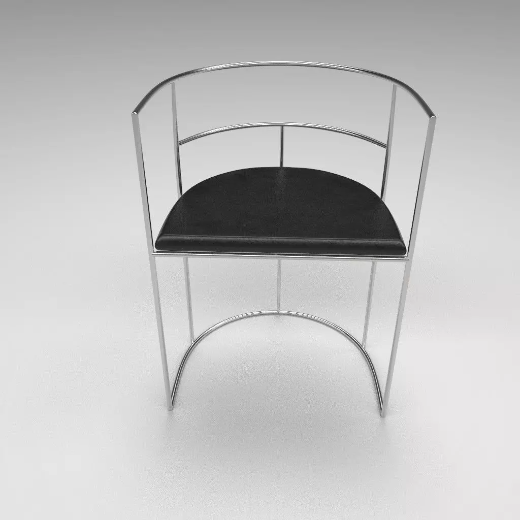 Modern Chair 3D model_0