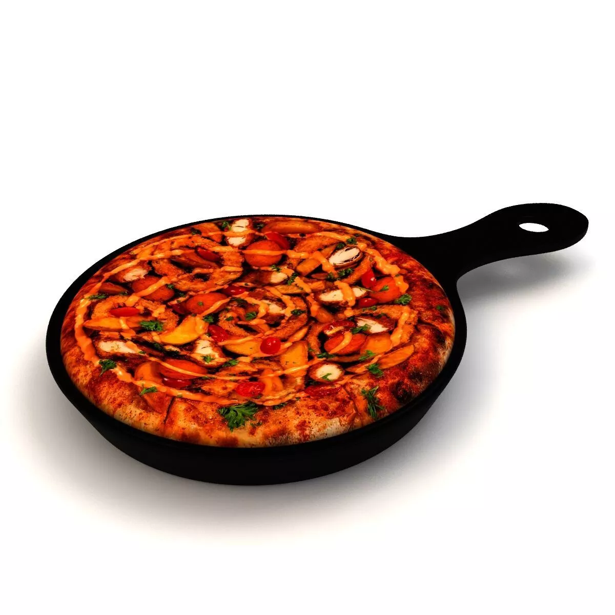 Munchie Pizza 3D model