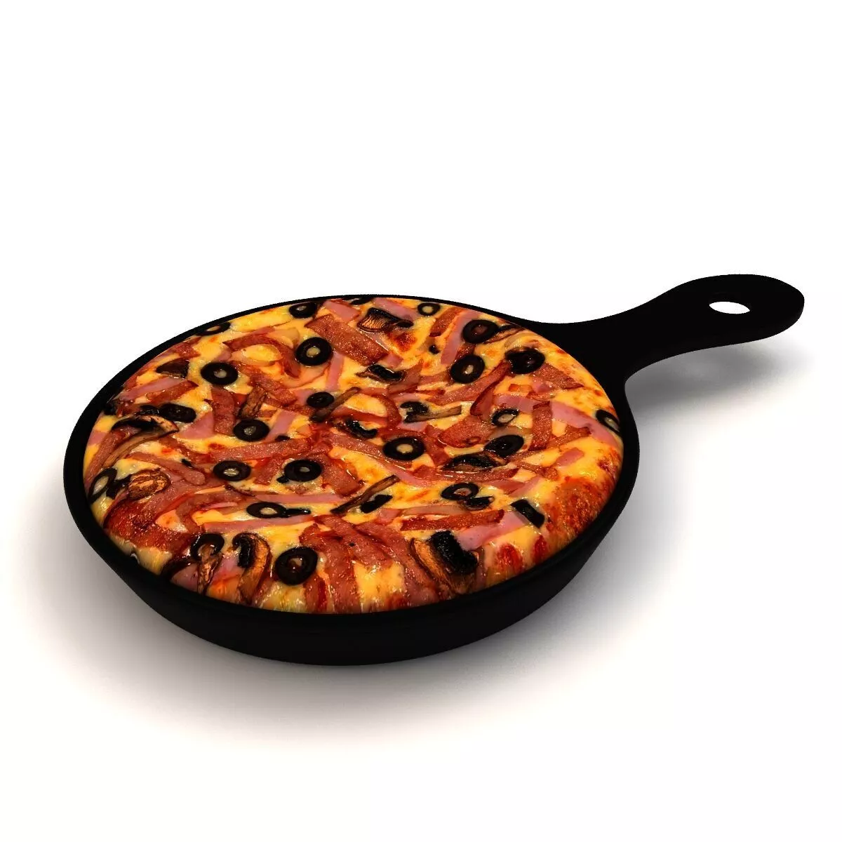 Royal Pizza 3D model