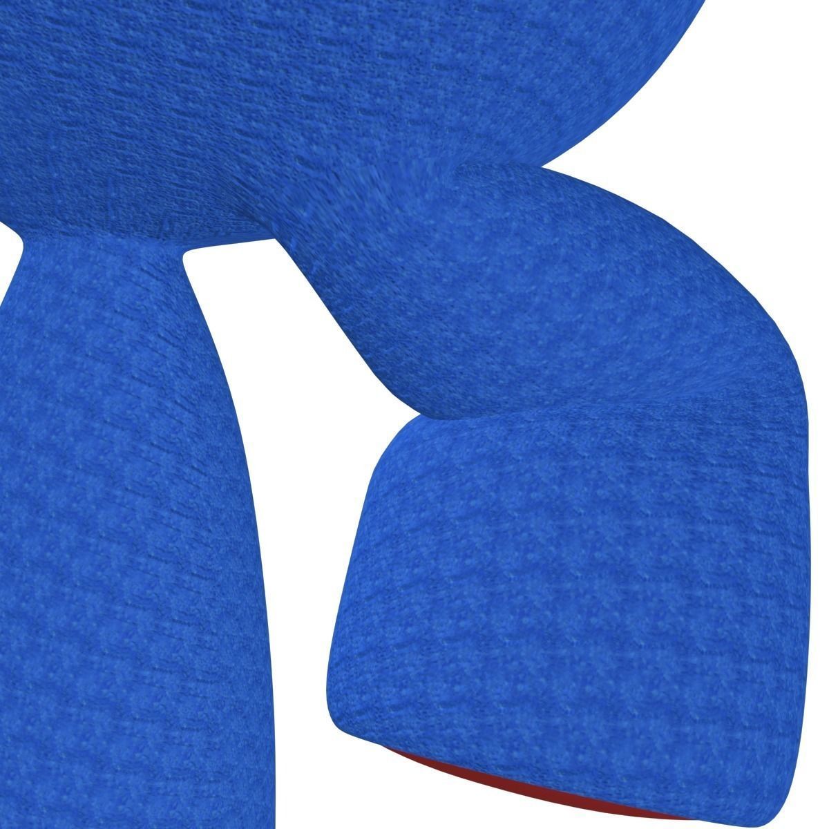 Stuffed Elephant Rigged 3D model_11