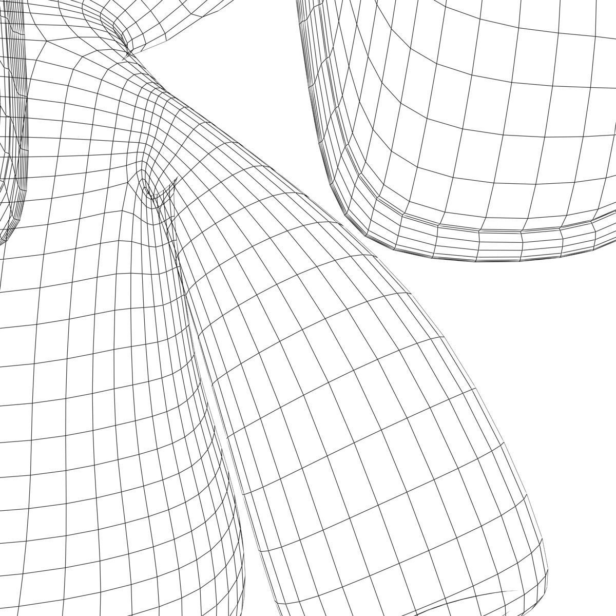 Stuffed Elephant Rigged 3D model_20