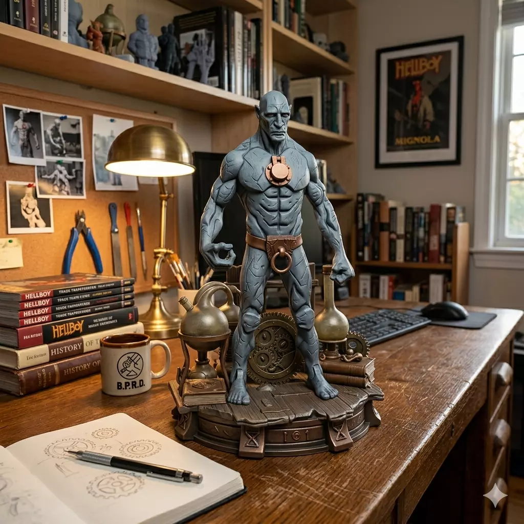 High Detail Roger the Homunculus 3D STL File-Hellboy FaN Art 3D print model