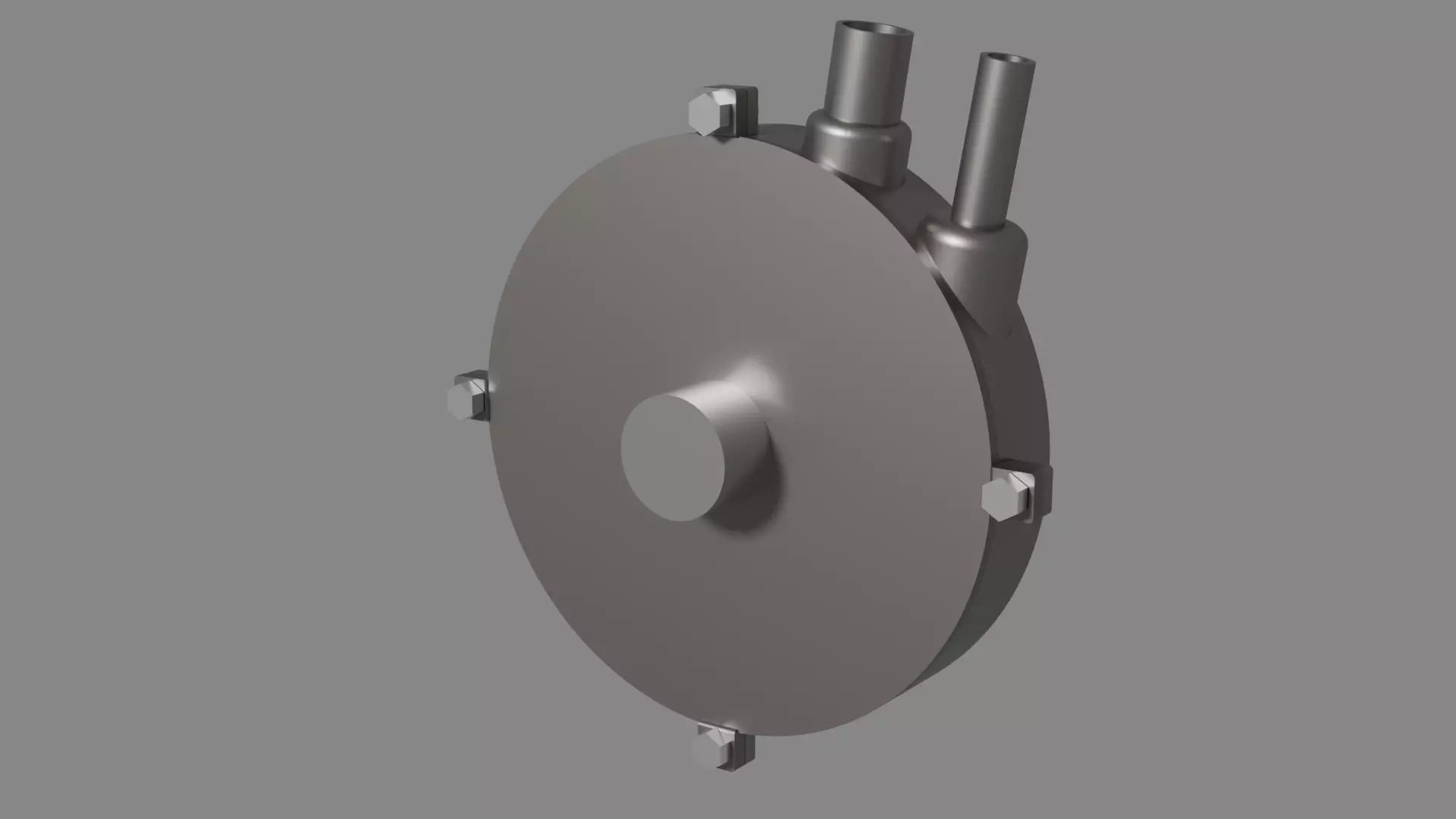 Centrifugal Turbine - industrial 3D Model 3D model