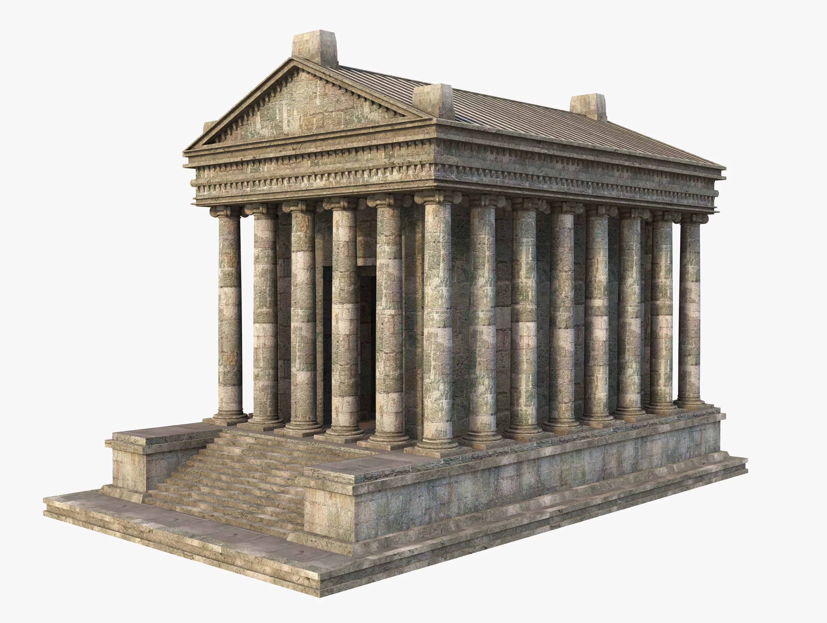 Garni Temple Armenia 3D model