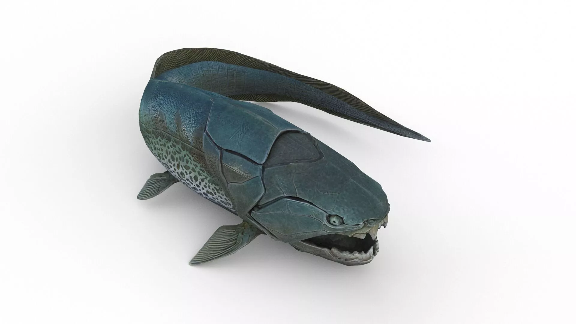 Dunkleosteus Low-poly 3D model