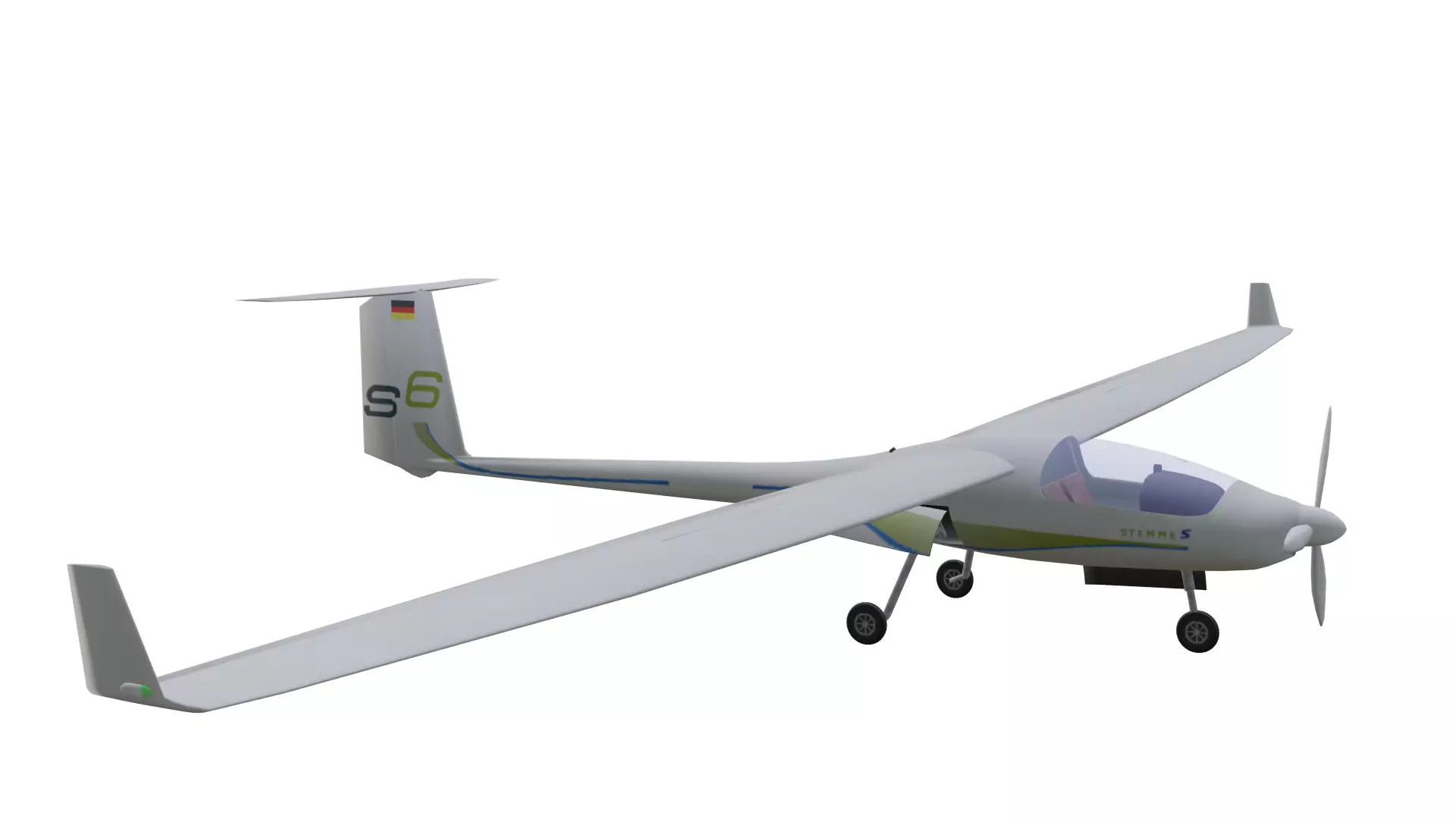 Stemme S6 Sky Sportster Low-poly 3D model