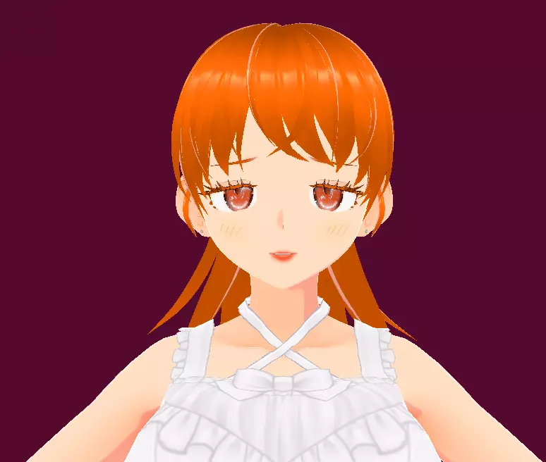Stylized Anime Fashion Girls Pack Unique Female 3D Characters Low-poly 3D model
