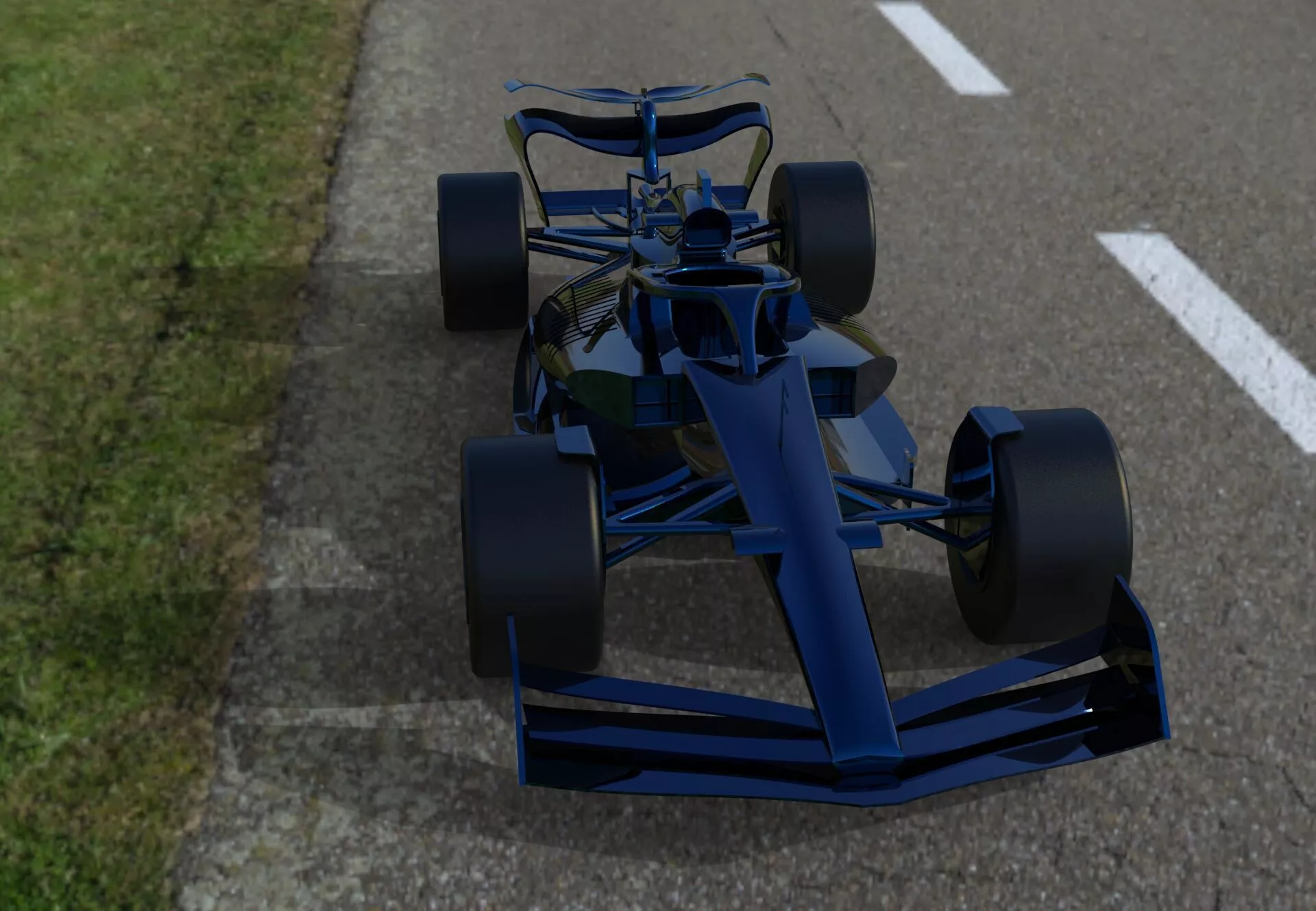 Formula One Car 3D model 3D print model