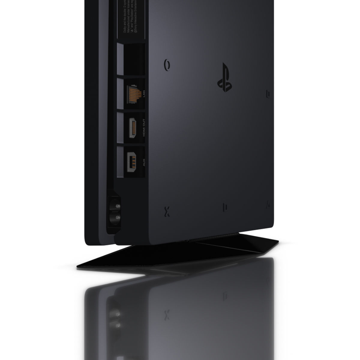 Sony PlayStation 4 Slim for Element 3D 3D model_6