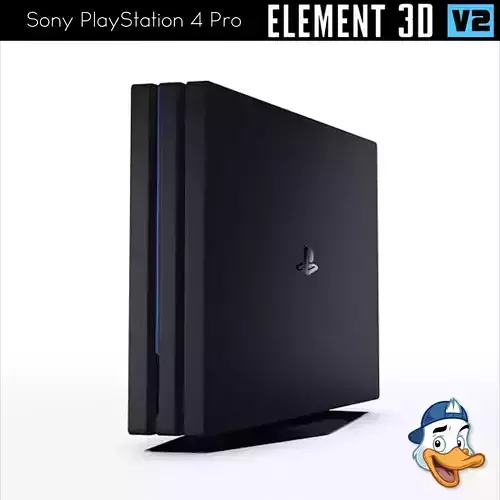 Sony PlayStation 4 Pro for Element 3D