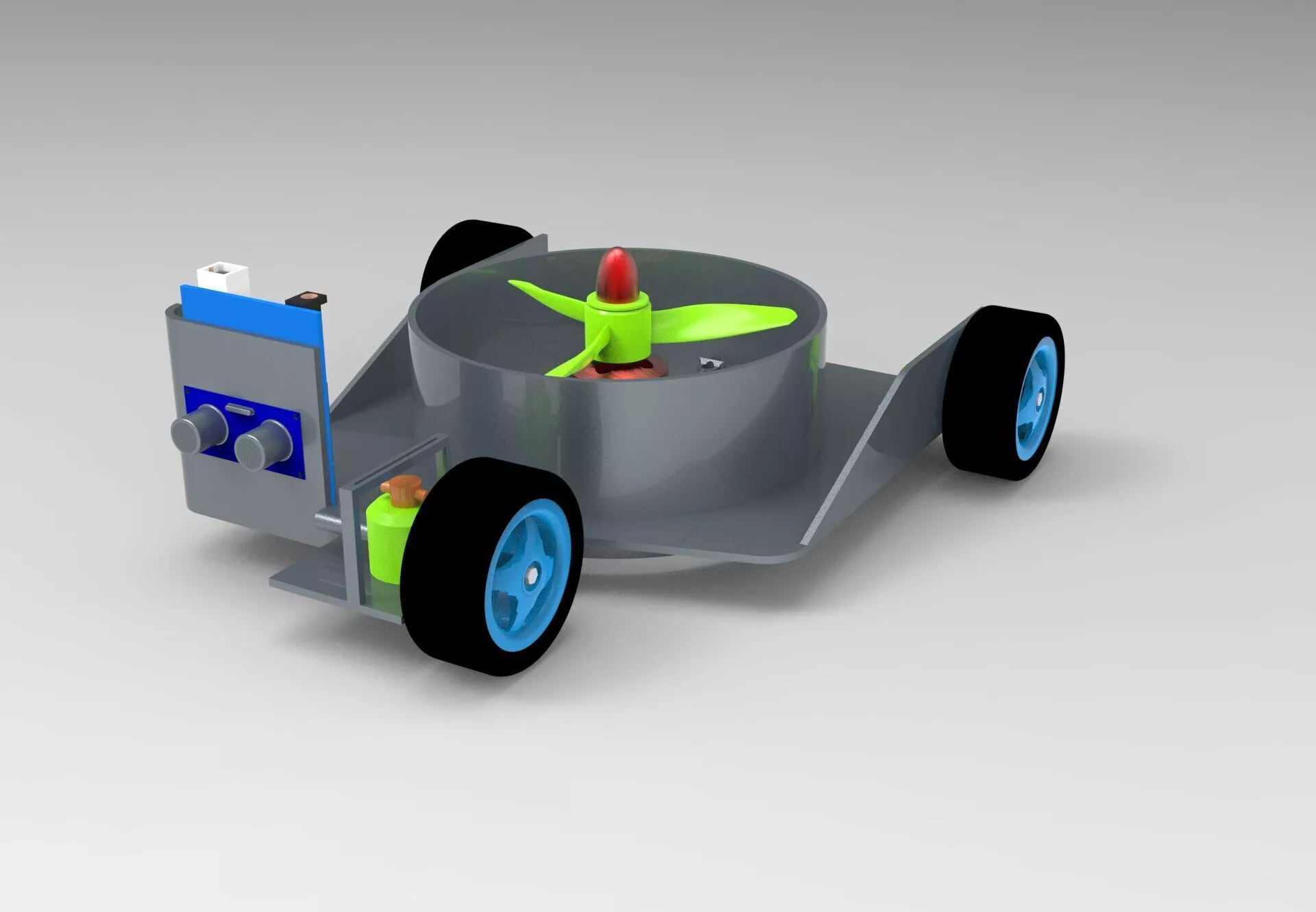 Wall Climber Robot 3D Printable Toy Model 3D print model