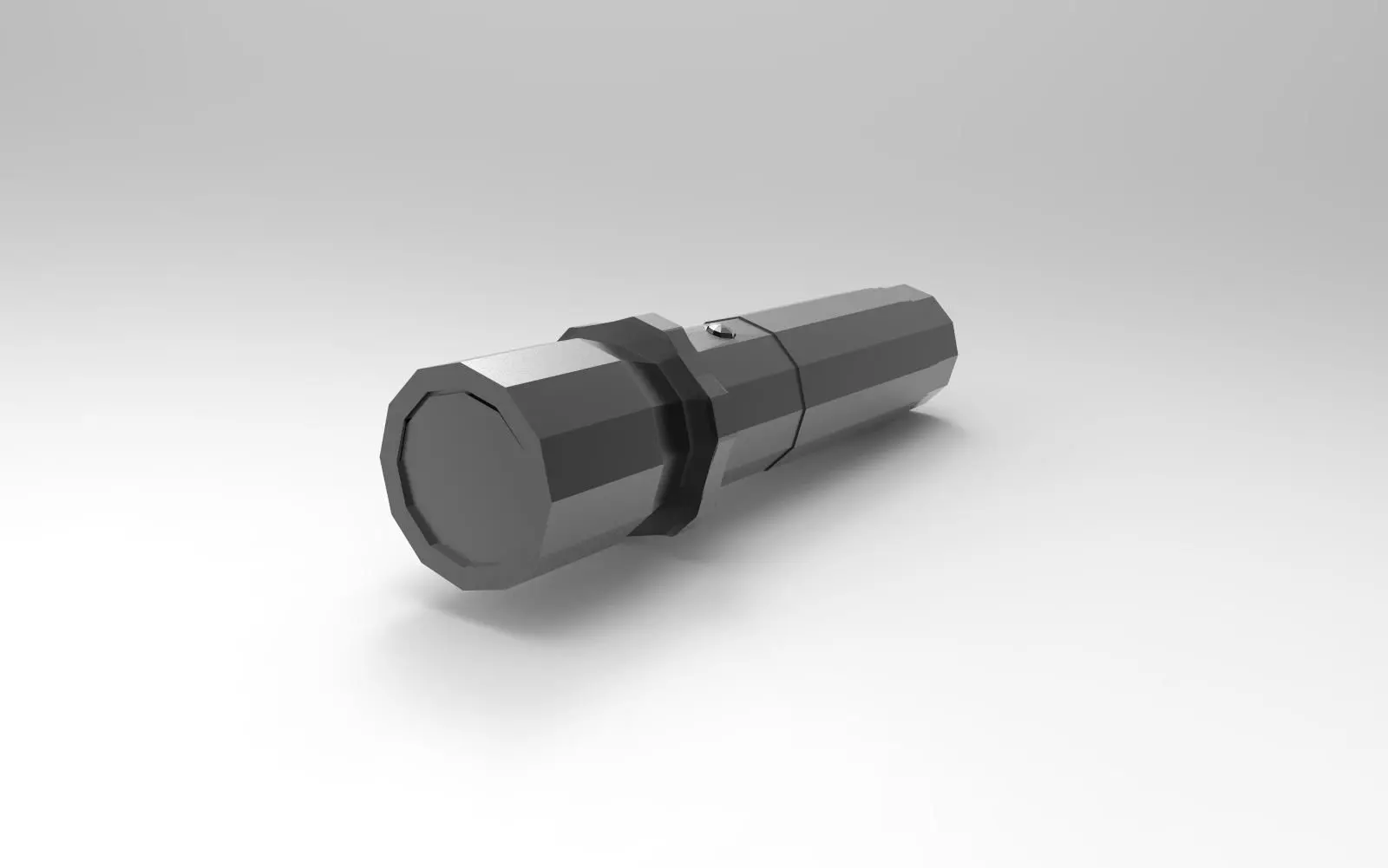 3D Printable Flashlight 3D print model_0
