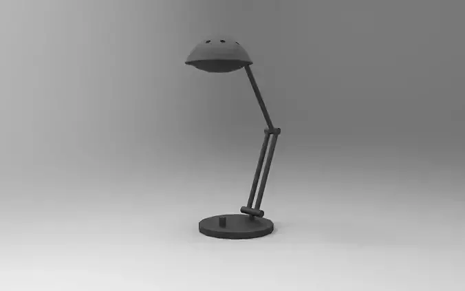 3D Printable Desk Lamp 3D print model