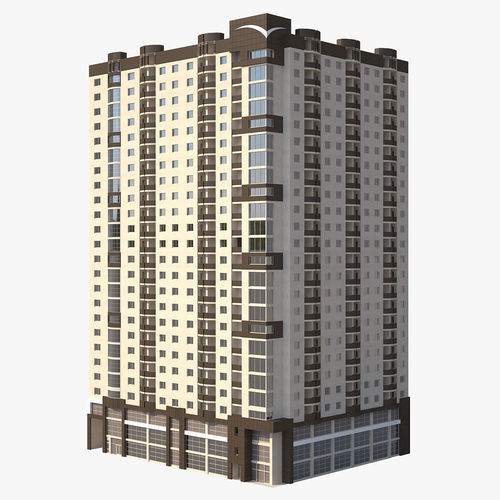 High-Rise Building 3D model