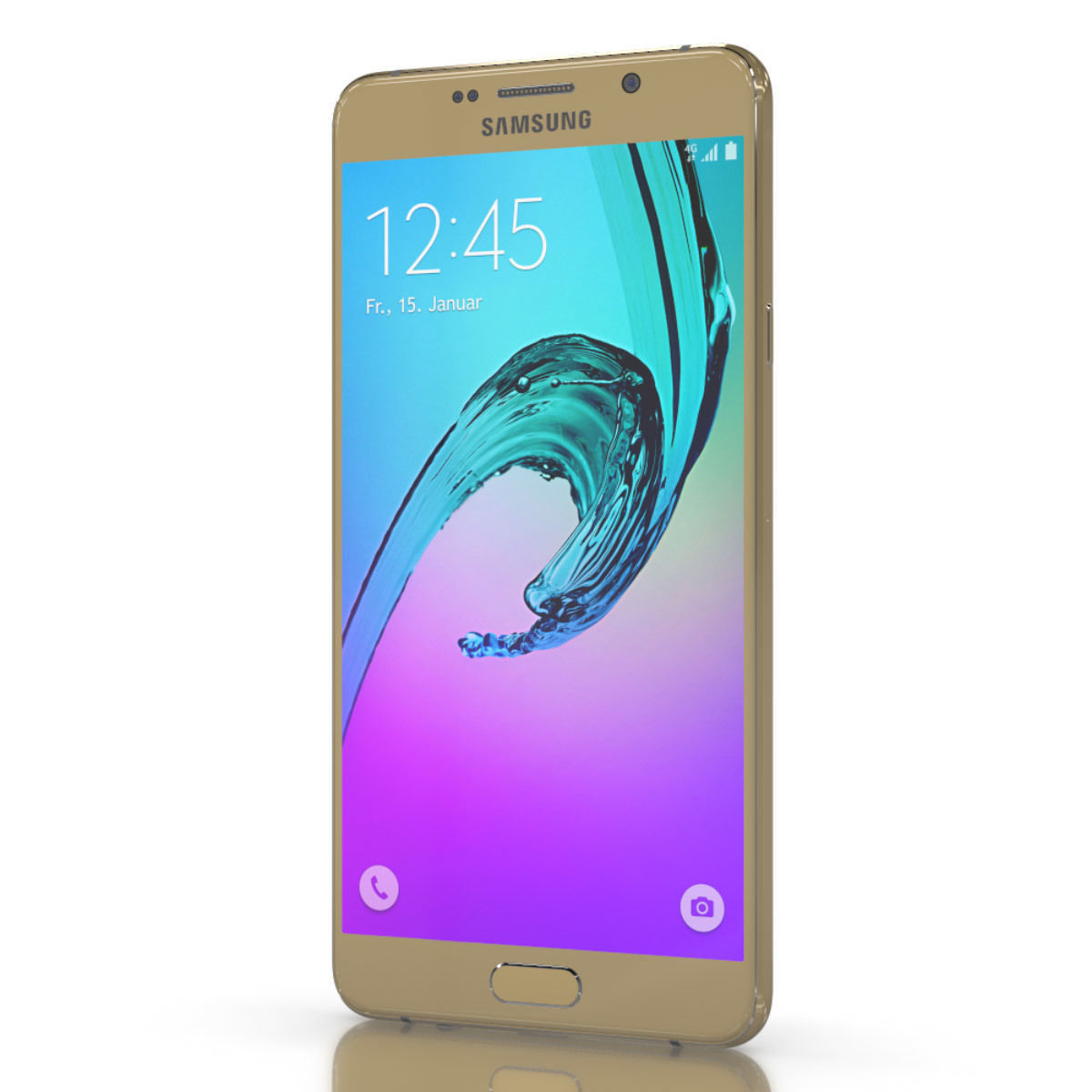 Samsung Galaxy A3 2016 for Element 3D 3D model_10