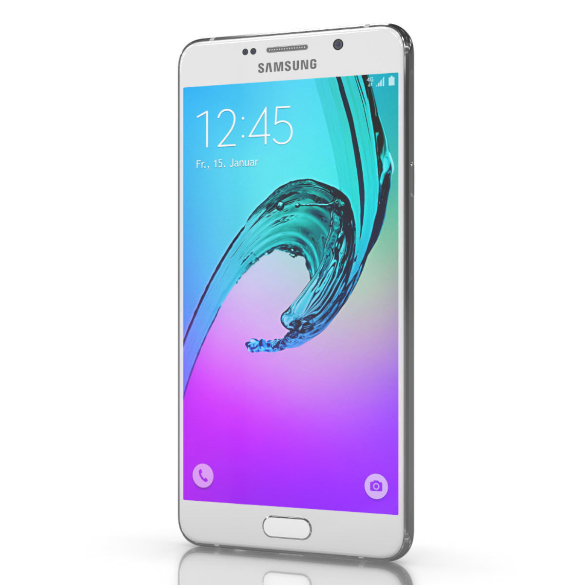 Samsung Galaxy A3 2016 for Element 3D 3D model_30