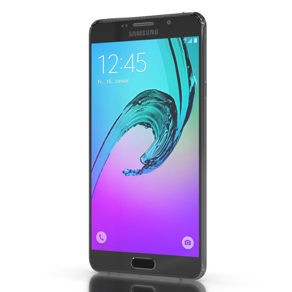 Samsung Galaxy A3 2016 for Element 3D 3D model_2