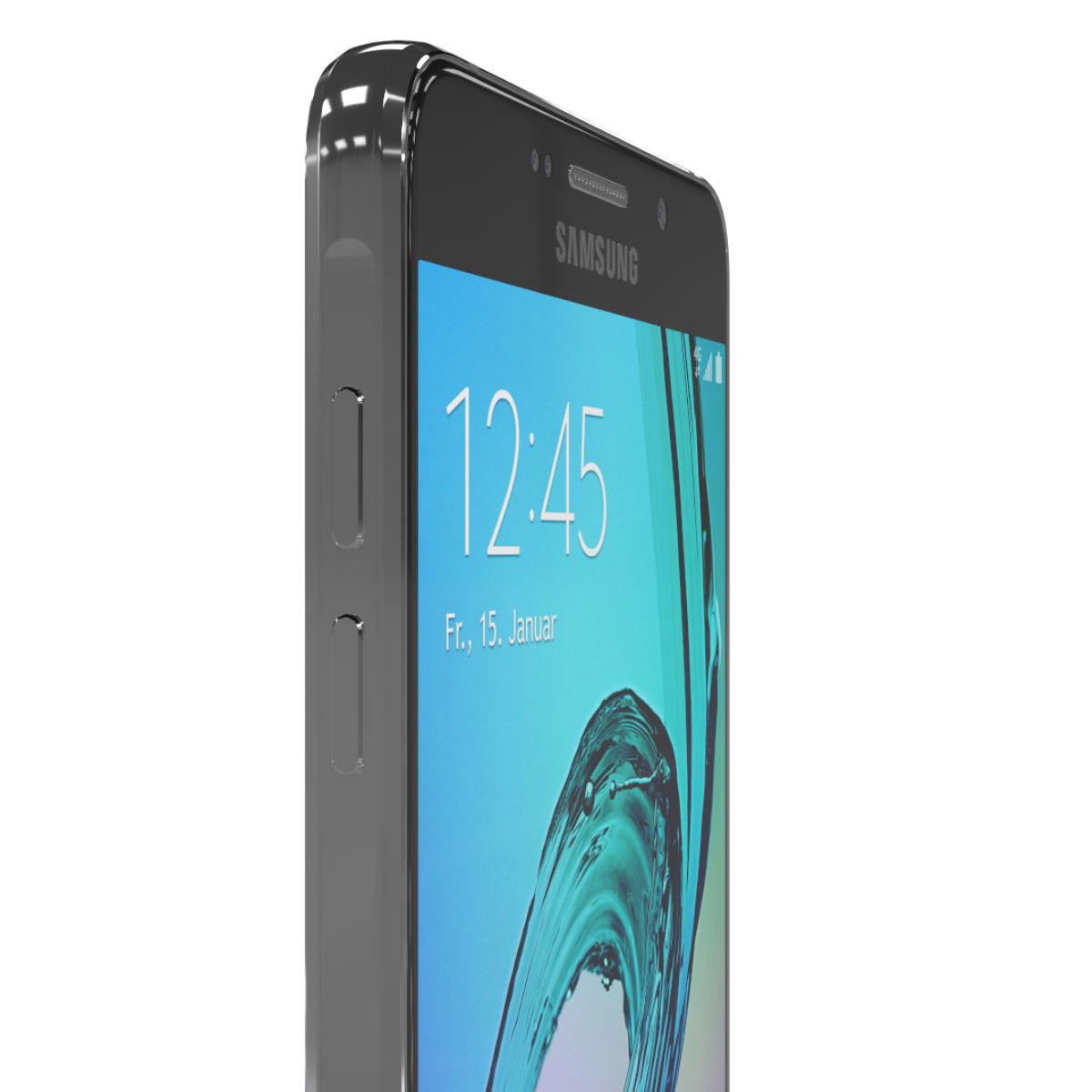 Samsung Galaxy A3 2016 for Element 3D 3D model_9