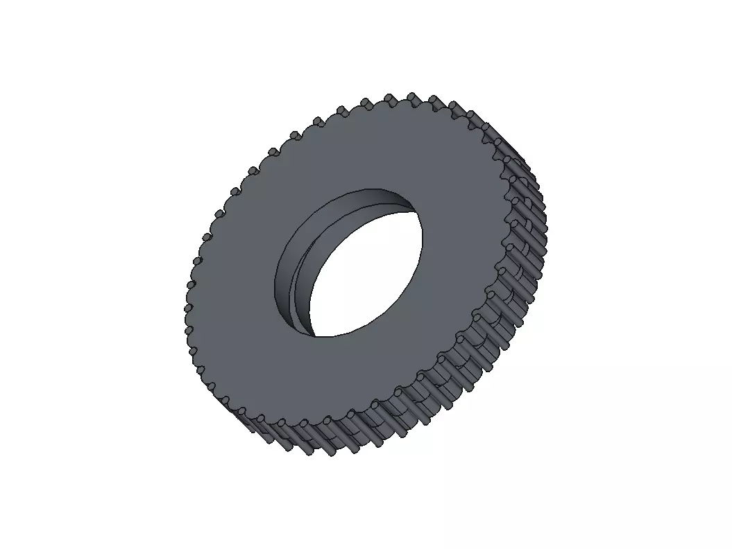 Hypocycloid Gear 3D model