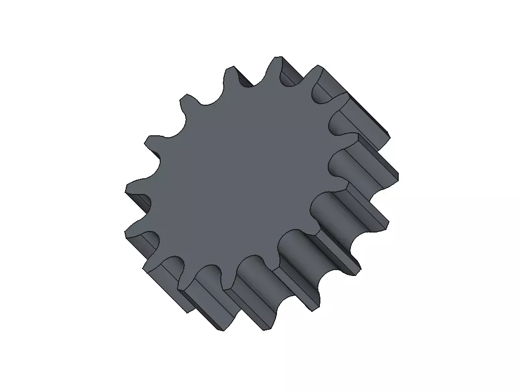 Lantern Gear Low-poly 3D model