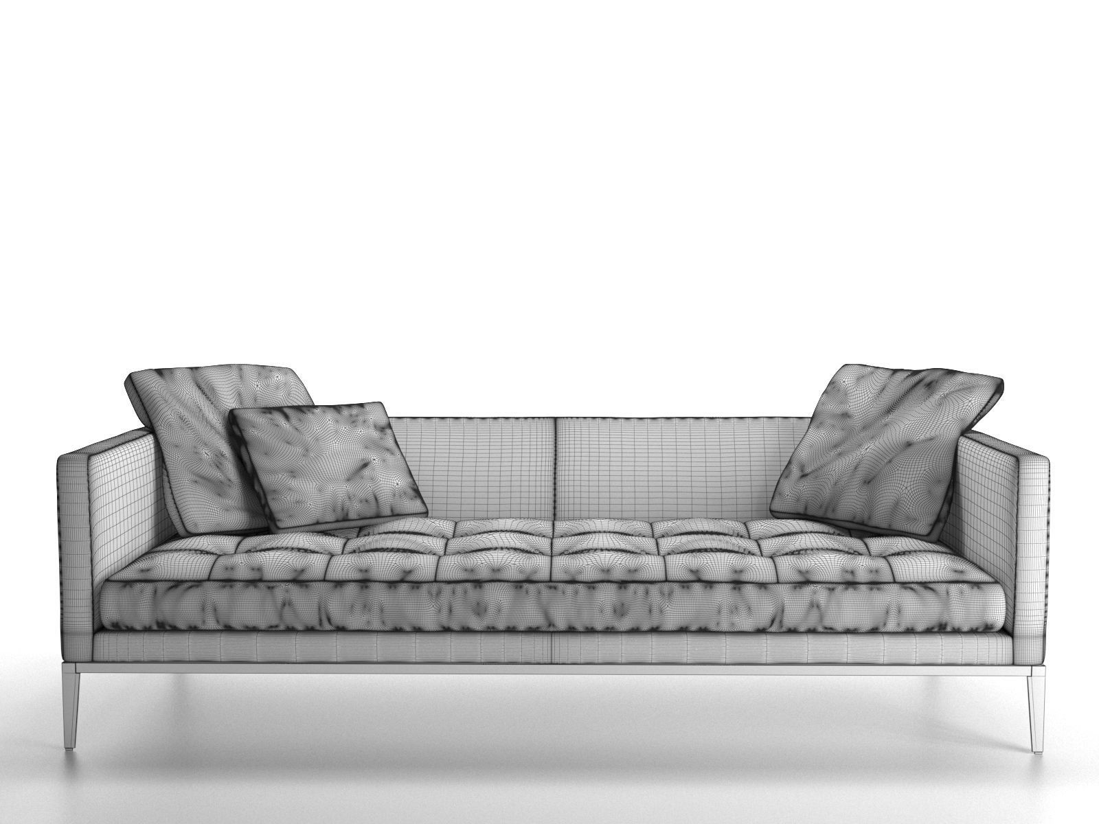Simpliciter Sofa 3D model_3