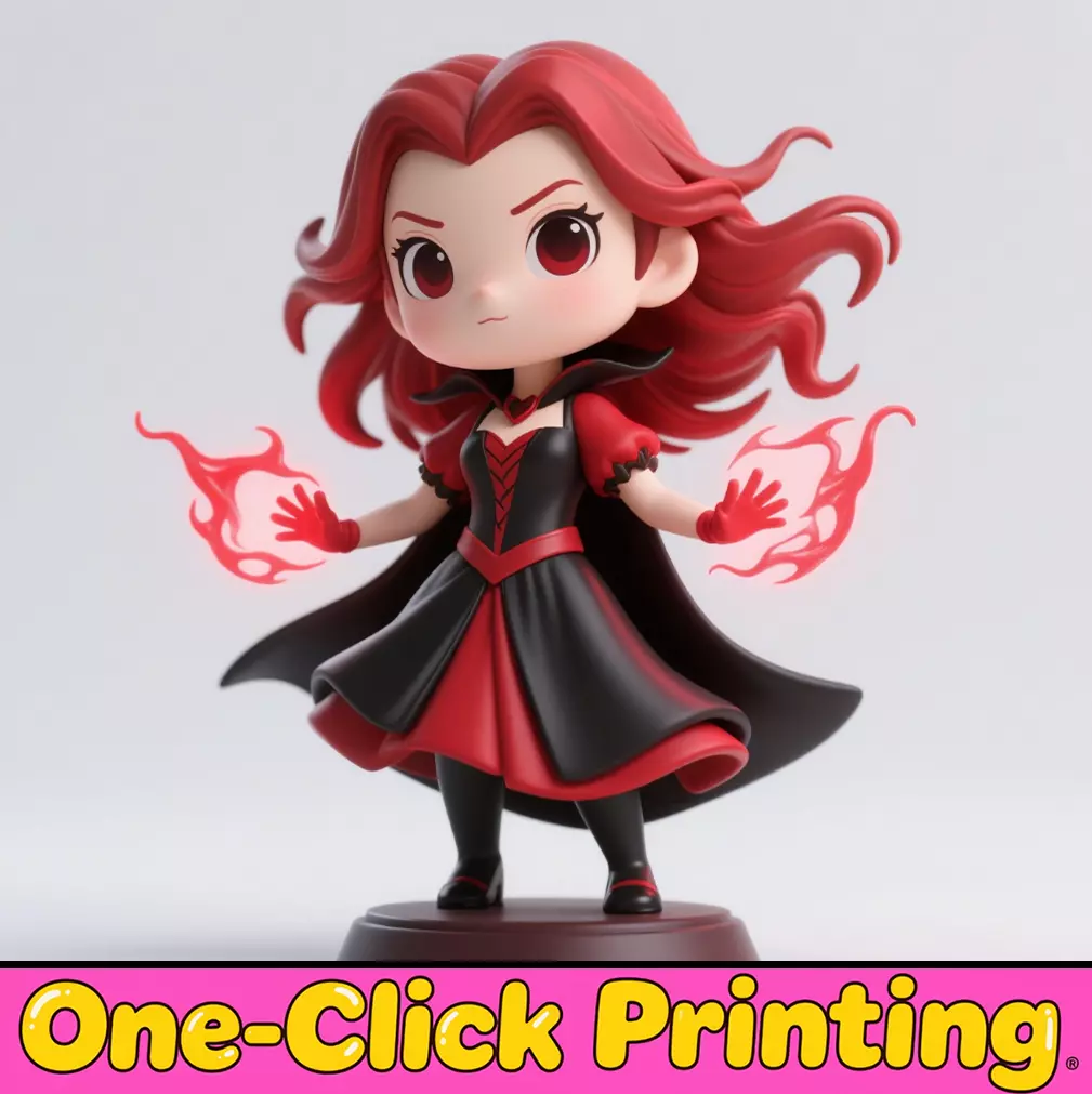 The Scarlet Witch 3D print model