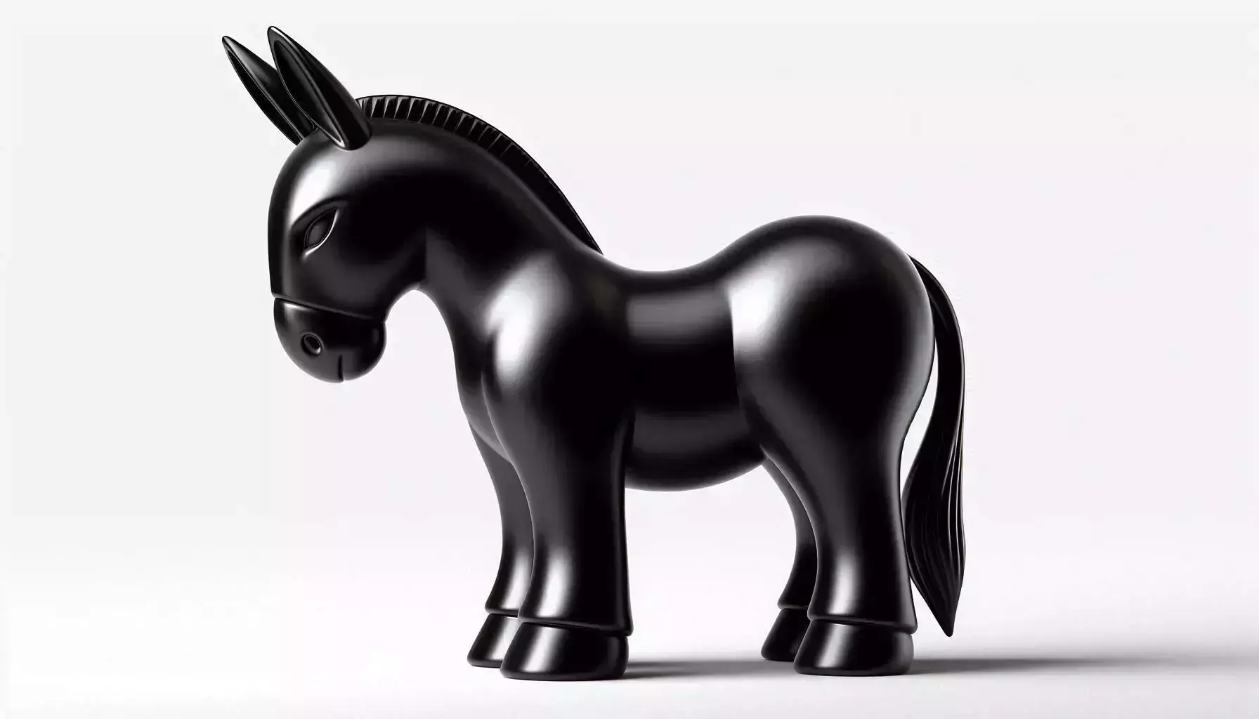 Decorative Horse Statue 3D Model 3D print model