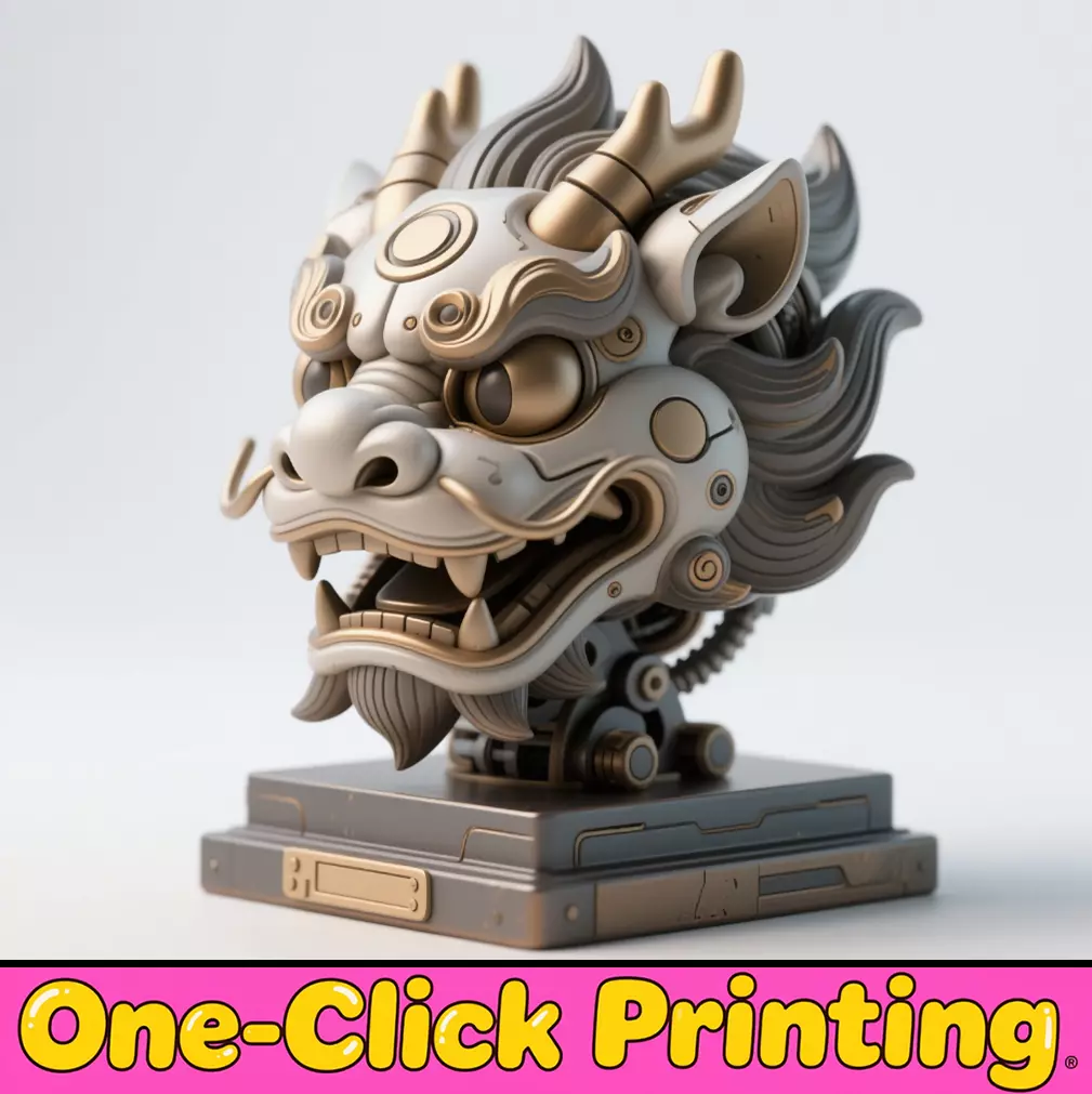 Dragon 3D print model