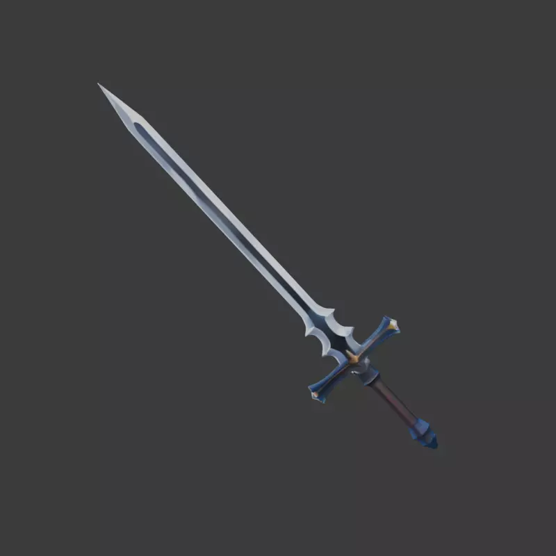 Dwarf Sword 3D model