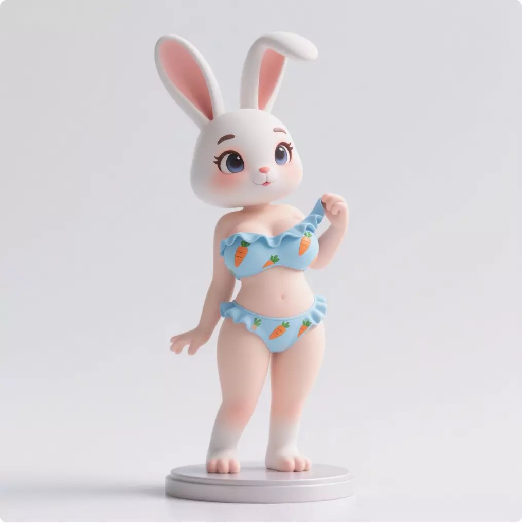 Bunny 3D print model