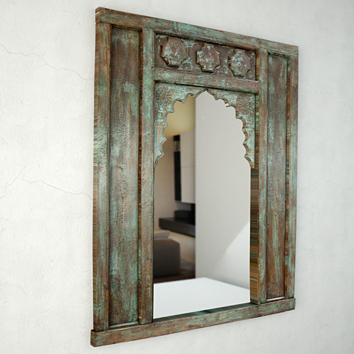 19th-C Turkish Mirror 3D model_2