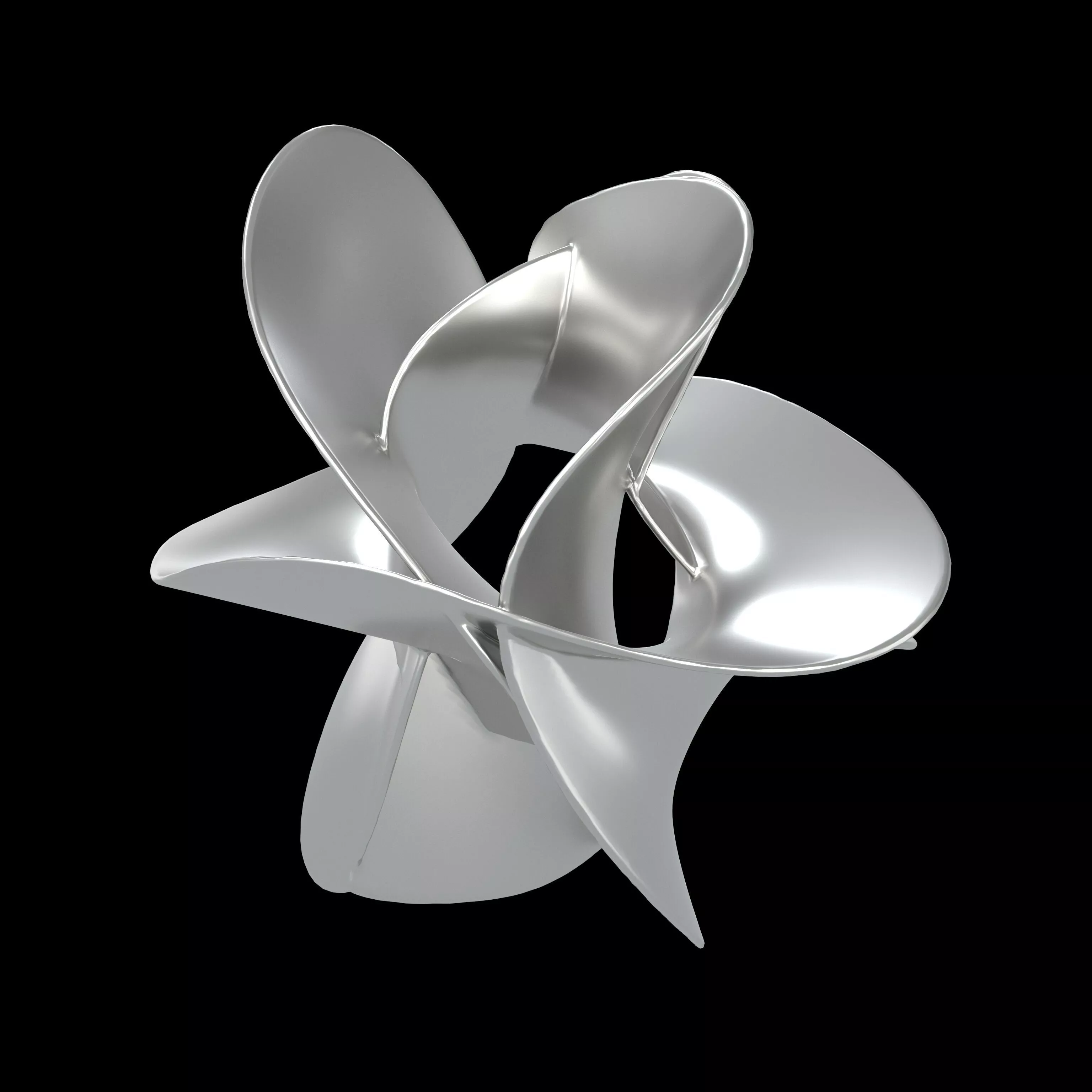 Abstract Shape v47 002 Low-poly 3D model