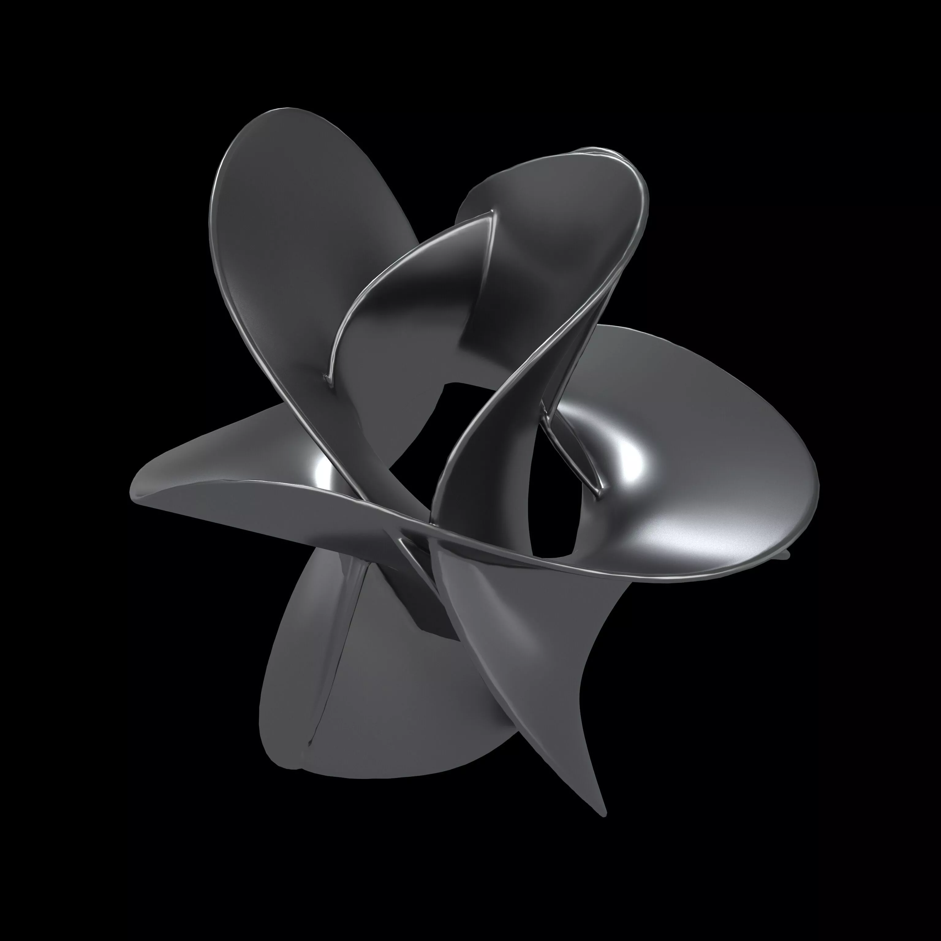 Abstract Shape v47 003 Low-poly 3D model