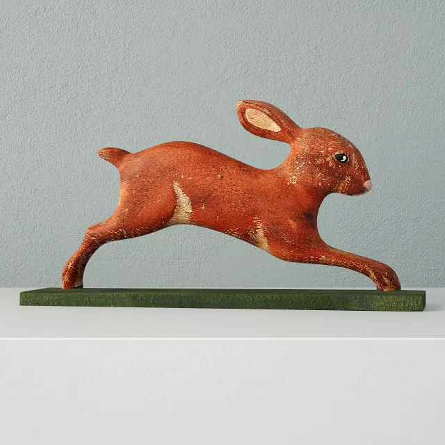 Bunny Doorstop 3D model_0