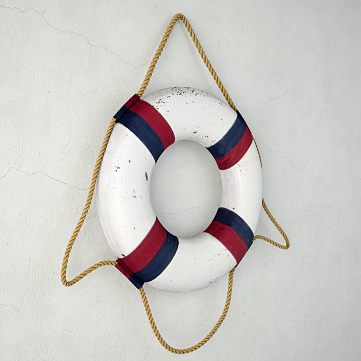 Nautical Life Ring Decor Ohio Wholesale Inc 3D model_3