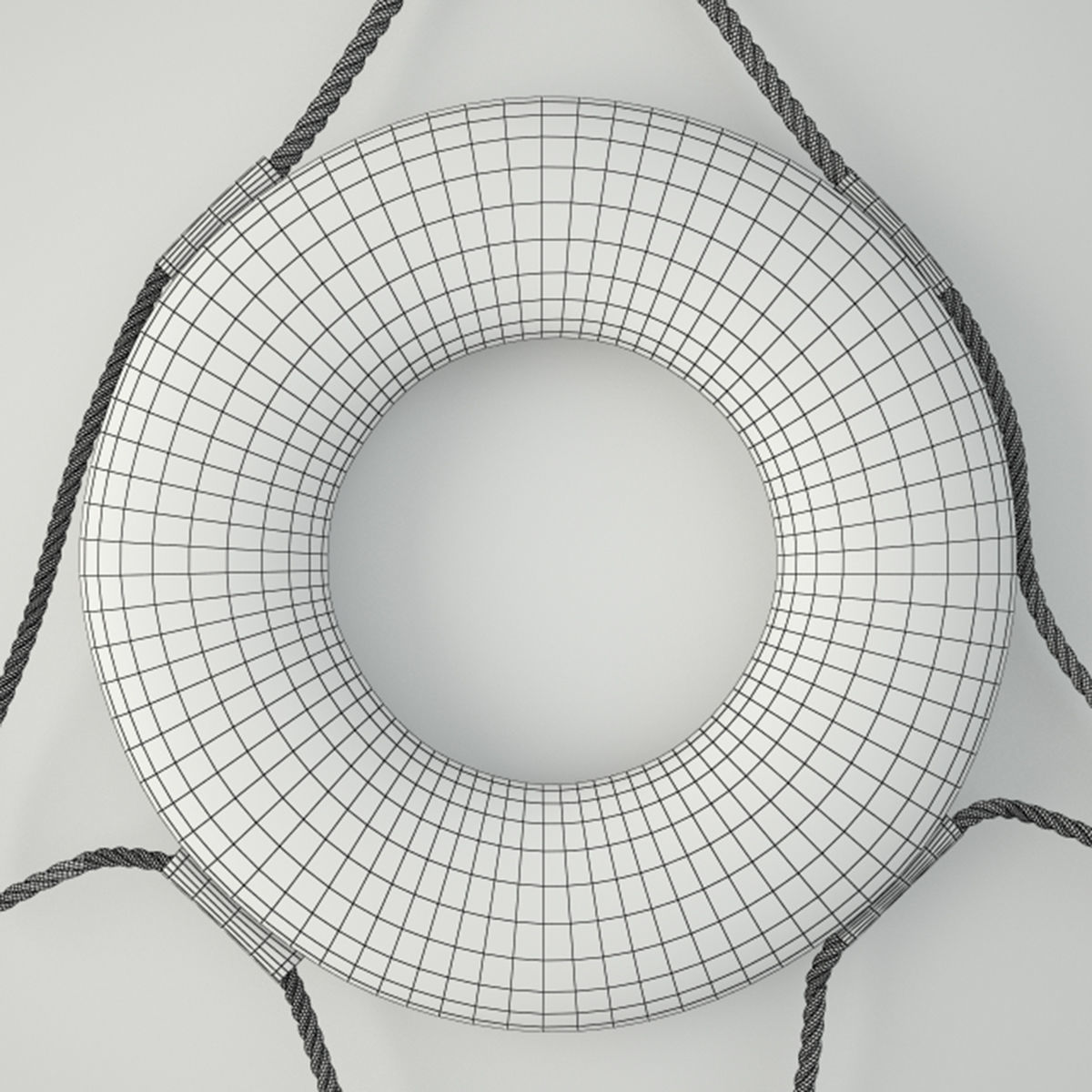 Nautical Life Ring Decor Ohio Wholesale Inc 3D model_2