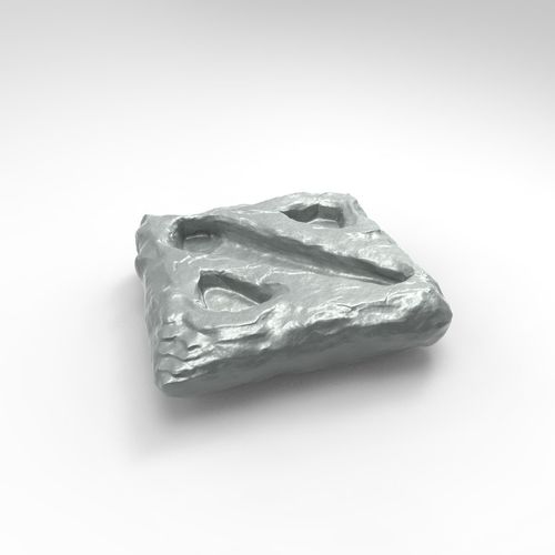 Dota 2 logo 3D model
