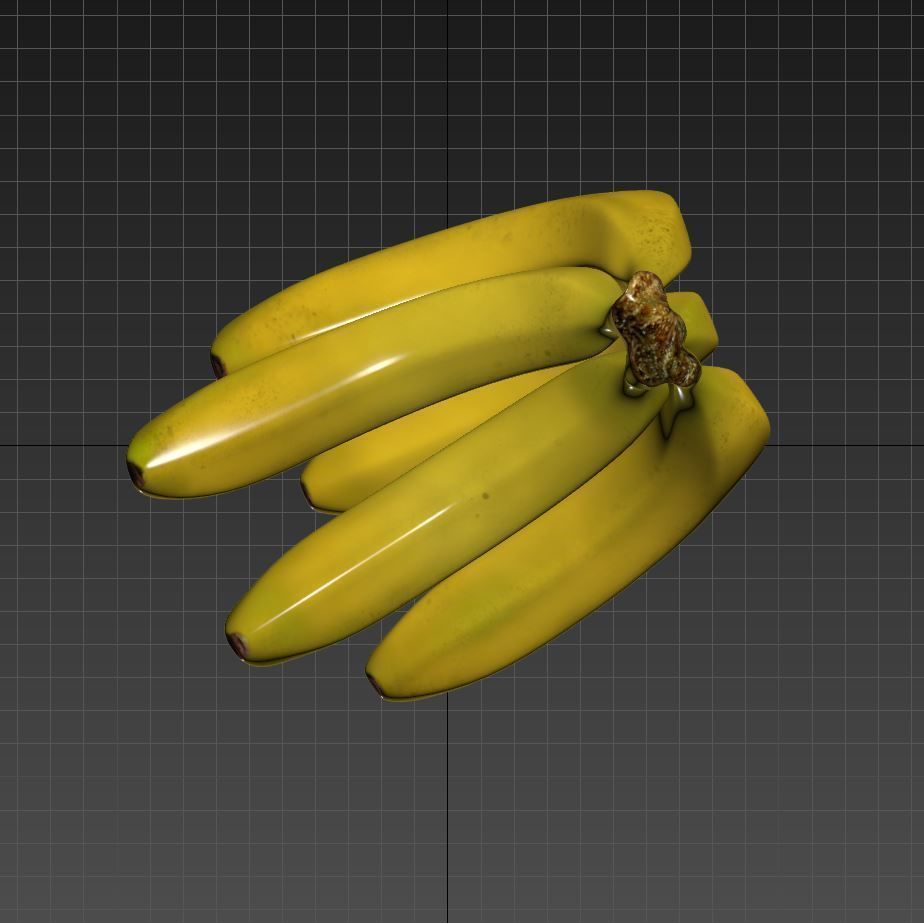 bananas 3D model_6